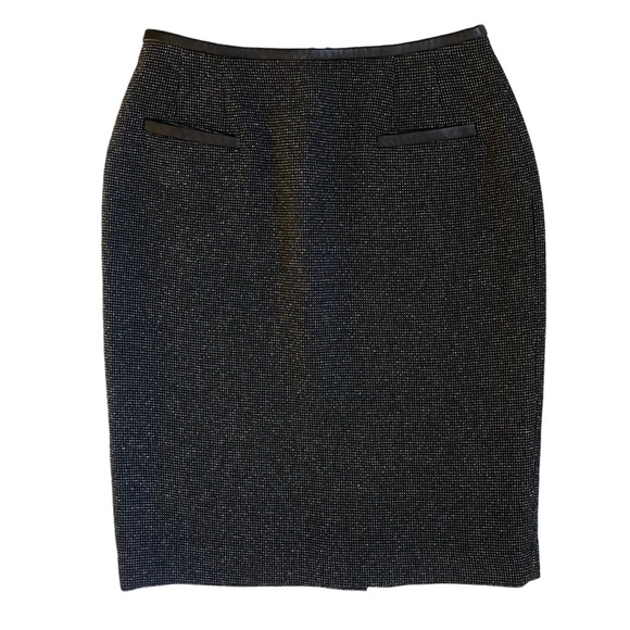 DONCASTER Pencil Skirt Black Size 2 - Picture 7 of 7